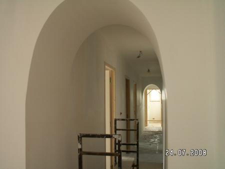 le couloir des chambres