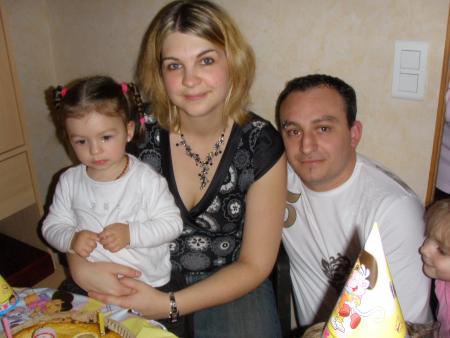 tatie audrey, ambre et tonton anto